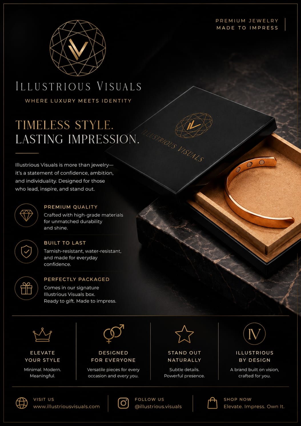 Illustrious Visuals brand campaign